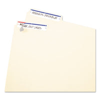 Printable 4" X 6" - Permanent File Folder Labels, 0.69 X 3.44, White, 7-sheet, 36 Sheets-pack, (5200)