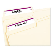 Printable 4" X 6" - Permanent File Folder Labels, 0.69 X 3.44, White, 7-sheet, 36 Sheets-pack, (5204)