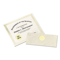 Printable Gold Foil Seals, 2" Dia., Gold, 4-sheet, 11 Sheets-pack, (5868)