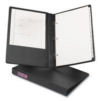 Legal Durable Non-view Binder With Round Rings, 3 Rings, 1" Capacity, 14 X 8.5, Black, (6400)