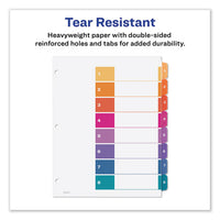 Customizable Toc Ready Index Multicolor Dividers, 8-tab, Letter, 6 Sets