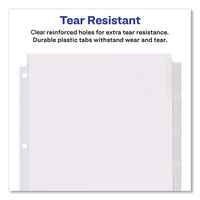Insertable Big Tab Dividers, 5-tab, 11 1-8 X 9 1-4