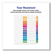 Customizable Table Of Contents Ready Index Multicolor Dividers, 12-tab, Jan. To Dec., 11 X 8.5, 6 Sets