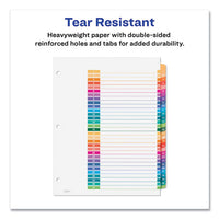 Customizable Table Of Contents Ready Index Multicolor Dividers, 31-tab, 1 To 31, 11 X 8.5, 6 Sets