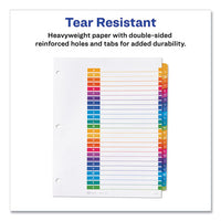 Customizable Table Of Contents Ready Index Multicolor Dividers, 26-tab, A To Z, 11 X 8.5, 6 Sets