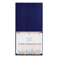 Customizable Toc Ready Index Multicolor Dividers, A-z, Letter