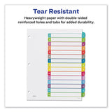 Customizable Toc Ready Index Multicolor Dividers, 1-15, Letter