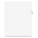 Preprinted Legal Exhibit Side Tab Index Dividers, Avery Style, 10-tab, 8, 11 X 8.5, White, 25-pack