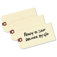 Unstrung Shipping Tags, 13-pt. Stock, 5 1-4 X 2 5-8, Manila, 1,000-box