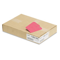 Unstrung Shipping Tags, Paper, 4 3-4 X 2 3-8, Red, 1,000-box