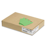 Unstrung Shipping Tags, Paper, 4 3-4 X 2 3-8, Green, 1,000-box