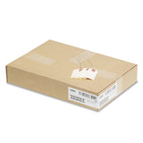 Double Wired Shipping Tags, 13pt. Stock, 2 3-4 X 1 3-8, Manila, 1,000-box