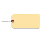 Double Wired Shipping Tags, 13pt. Stock, 3 3-4 X 1 7-8, Manila, 1,000-box