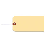 Double Wired Shipping Tags, 13pt. Stock, 4 1-4 X 2 1-8, Manila, 1,000-box