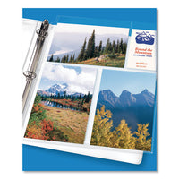 Photo Storage Pages For Six 4 X 6 Mixed Format Photos, 3-hole Punched, 10-pack