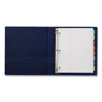 Big Tab Printable White Label Tab Dividers, 8-tab, Letter, White, 4 Sets
