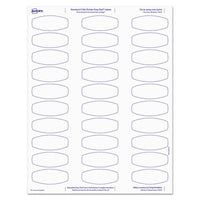 Big Tab Printable White Label Tab Dividers, 5-tab, Letter, 20 Per Pack