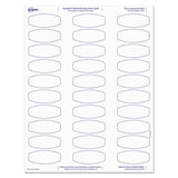 Big Tab Printable White Label Tab Dividers, 5-tab, Letter, 20 Per Pack