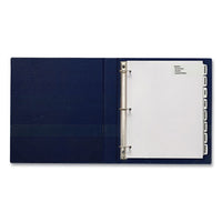 Big Tab Printable Large White Label Tab Dividers, 8-tab, Letter, White, 4 Sets