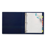 Big Tab Printable Large White Label Tab Dividers, 8-tab, Letter, White, 4 Sets