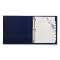 Big Tab Printable Large White Label Tab Dividers, 8-tab, Letter, White, 4 Sets