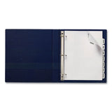 Big Tab Printable Large White Label Tab Dividers, 8-tab, Letter, White, 4 Sets