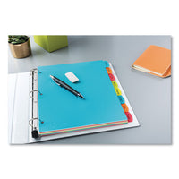 Big Tab Write And Erase Durable Plastic Dividers, 8-tab, Letter, Assorted, 1 Set
