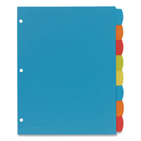 Big Tab Write And Erase Durable Plastic Dividers, 8-tab, Letter, Assorted, 1 Set