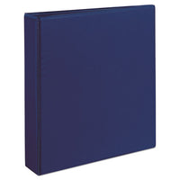 Durable View Binder With Durahinge And Slant Rings, 3 Rings, 1.5" Capacity, 11 X 8.5, Blue