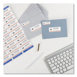 Easy Peel White Address Labels With Sure Feed Technology, Inkjet Printers, 1 X 2.63, White, 30-sheet, 10 Sheets-pack