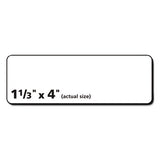 Matte Clear Easy Peel Mailing Labels W- Sure Feed Technology, Inkjet Printers, 1.33 X 4, Clear, 14-sheet, 10 Sheets-pack