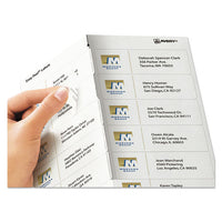 Matte Clear Easy Peel Mailing Labels W- Sure Feed Technology, Inkjet Printers, 1.33 X 4, Clear, 14-sheet, 10 Sheets-pack