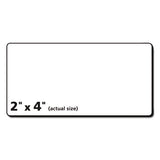 Matte Clear Easy Peel Mailing Labels W- Sure Feed Technology, Inkjet Printers, 2 X 4, Clear, 10-sheet, 10 Sheets-pack