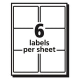 Matte Clear Easy Peel Mailing Labels W- Sure Feed Technology, Inkjet Printers, 3.33 X 4, Clear, 6-sheet, 10 Sheets-pack