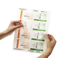 Print-to-the-edge Labels W- Sure Feed & Easy Peel, 2 X 3, Glossy Clear, 80-pack