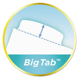 Big Tab Ultralast Plastic Dividers, 5-tab, 11 X 8.5, Assorted, 1 Set