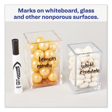 Marks A Lot Desk-pen Style Dry Erase Marker Combo Pack, 12 Broad Bullet Tip, 12 Broad Chisel Tip, Assorted Colors, 24-pack