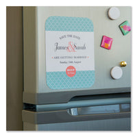 Printable Magnet Sheets, 8.5 X 11, White, 5-pack