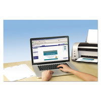 Textured Note Cards, Inkjet, 4 1-4 X 5 1-2, Uncoated White, 50-bx W-envelopes