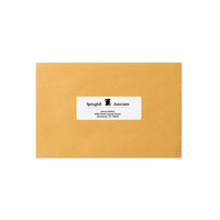 Dot Matrix Printer Mailing Labels, Pin-fed Printers, 1.44 X 4, White, 5,000-box