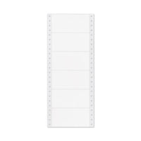 Dot Matrix Printer Mailing Labels, Pin-fed Printers, 1.94 X 4, White, 5,000-box