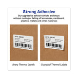 Multipurpose Thermal Labels, 2.13 X 4, White, 140-roll