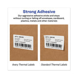 Multipurpose Thermal Labels, 4 X 6, White, 220-roll, 4 Rolls-pack