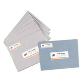 White Address Labels W- Sure Feed Technology For Laser Printers, Laser Printers, 1 X 2.63, White, 30-sheet, 250 Sheets-box