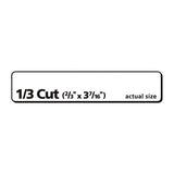 Ecofriendly Permanent File Folder Labels, 0.66 X 3.44, White, 30-sheet, 50 Sheets-pack