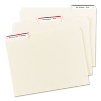 Permanent Trueblock File Folder Labels With Sure Feed Technology, 0.66 X 3.44, White, 30-sheet, 50 Sheets-box