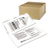 Shipping Labels With Paper Receipt And Trueblock Technology, Inkjet-laser Printers, 5.06 X 7.63, White, 50-pack