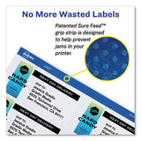 Shipping Labels W- Trueblock Technology, Laser Printers, 2 X 4, White, 10-sheet, 100 Sheets-box