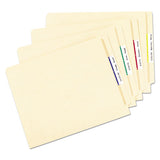 Removable File Folder Labels With Sure Feed Technology, 0.66 X 3.44, White, 7-sheet, 36 Sheets-pack