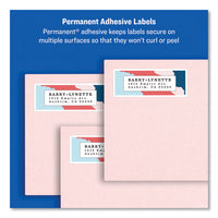 Easy Peel White Address Labels W- Sure Feed Technology, Laser Printers, 1 X 2.63, White, 30-sheet, 25 Sheets-pack